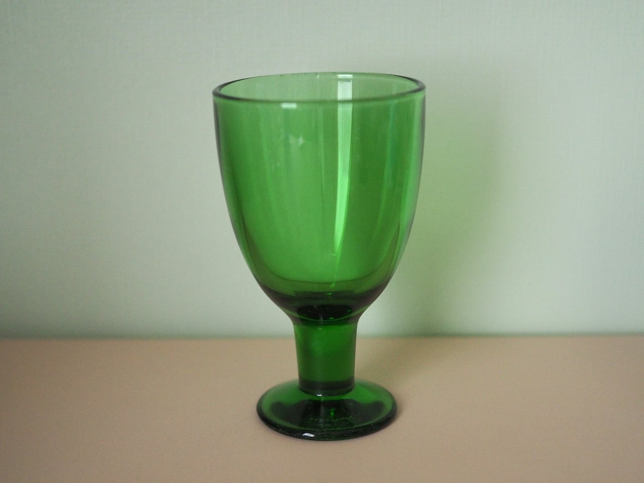 Iittala Verna viinilasi vihreä / イッタラ ヴェルナ ワイングラス