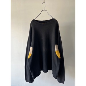 -volcom- oversize 3tone sweatshirt