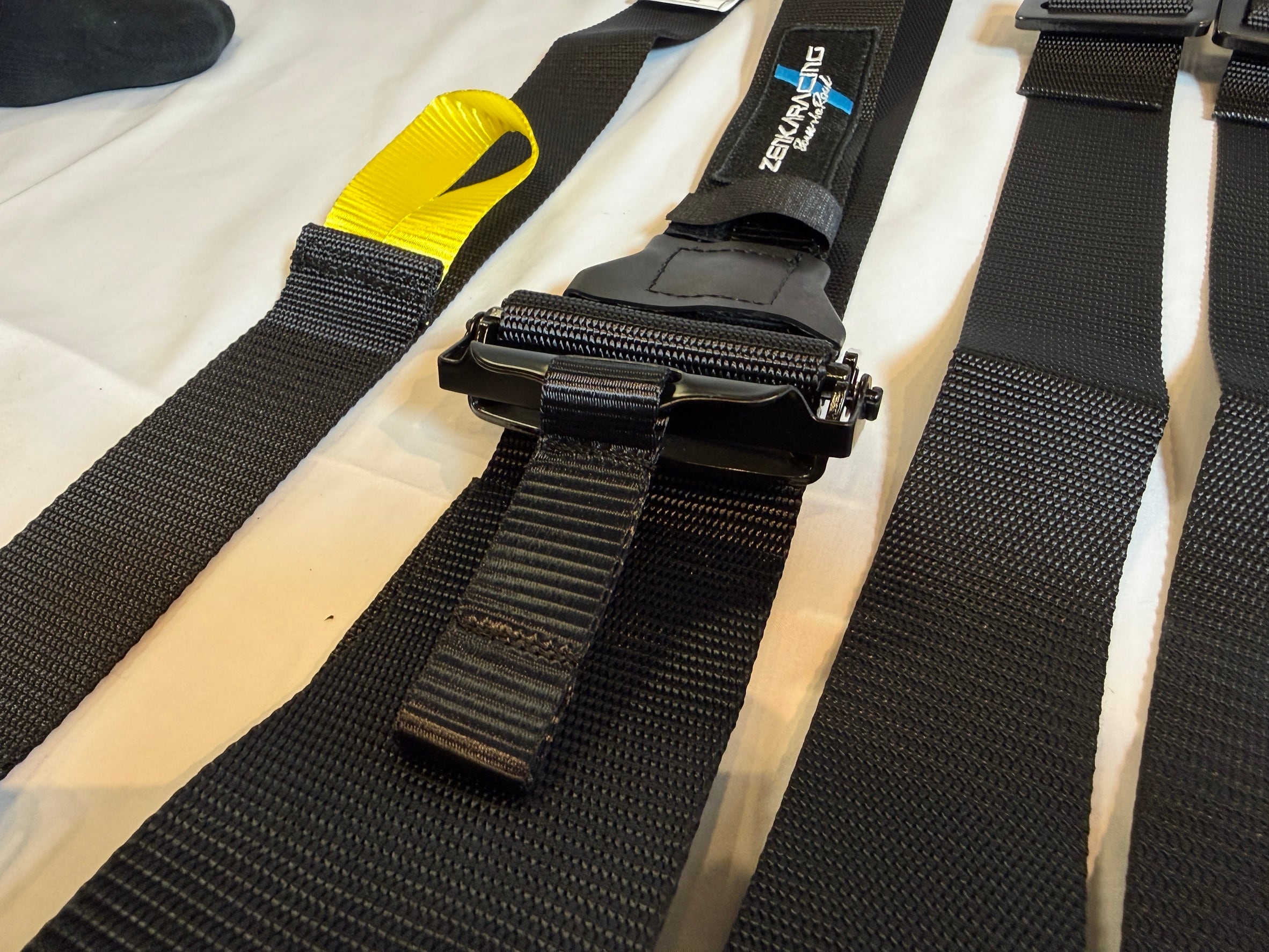 ZENKAIRACINGオリジナル】FIA公認6点式レーシングハーネス（FHR対応