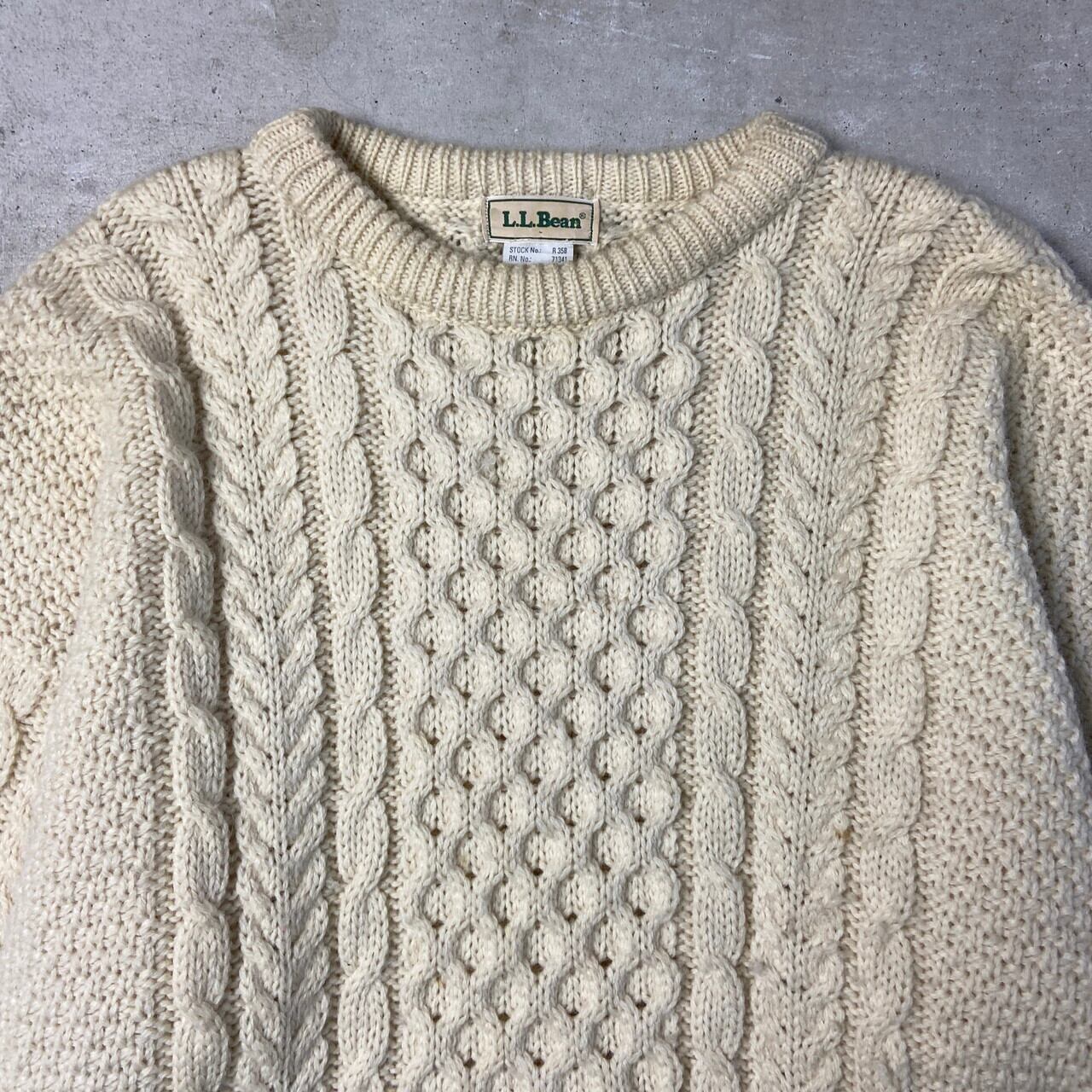 80年代 アイルランド製 L.L.Bean エルエルビーン フィッシャーマン 