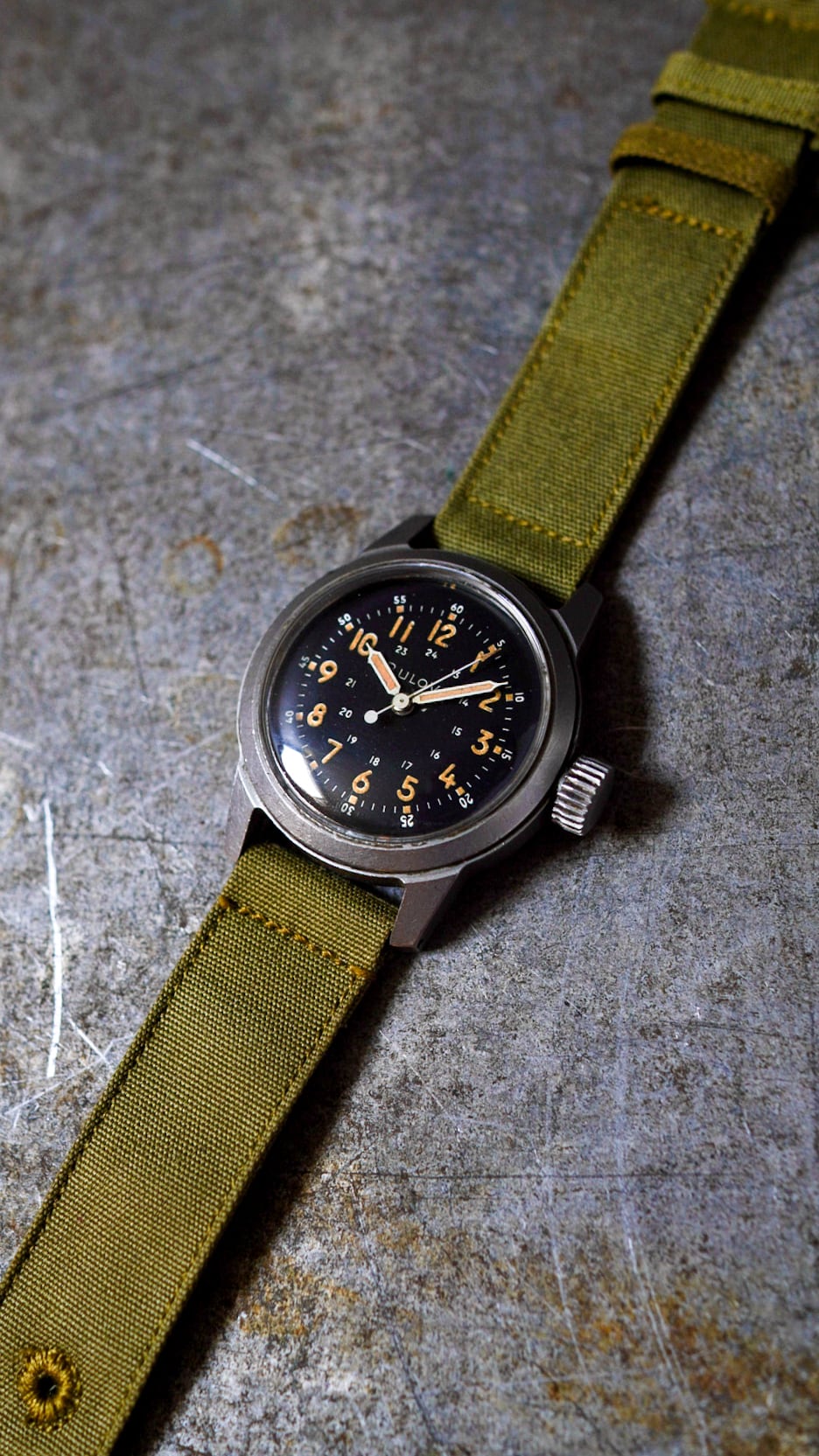 【1950s】BULOVA ブローバ アメリカ空軍 Type A17A 《U.S.A.F. 軍用時計 実物 ミリタリーウォッチ ヴィンテージ MIL-W-6433A》