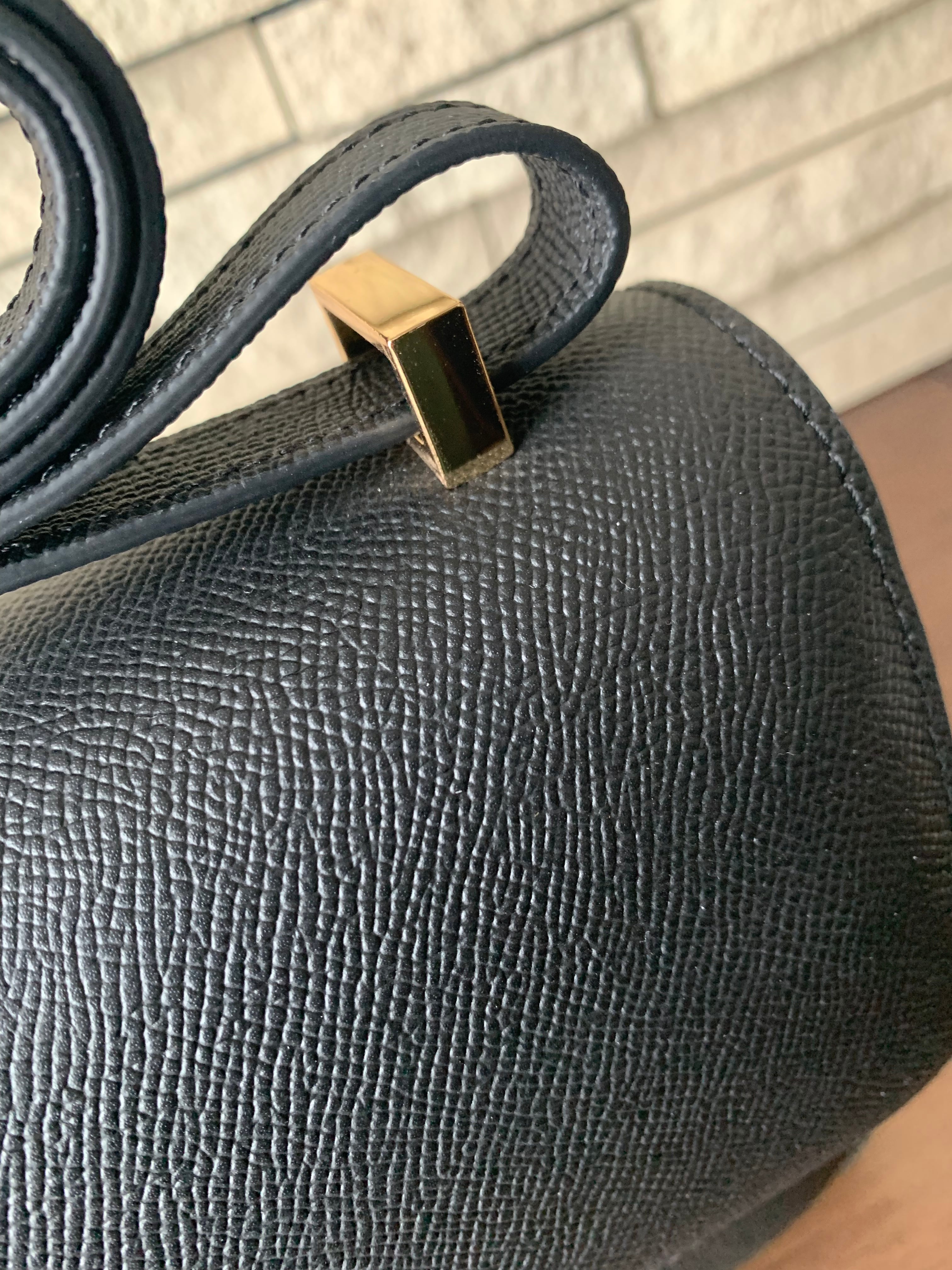 H金具♡本革ショルダーバッグ24 ブラック | ELLY