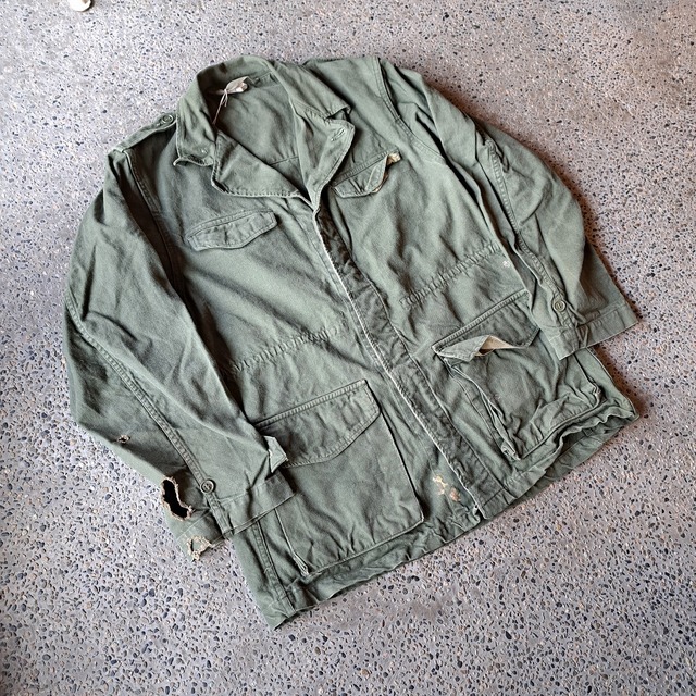 60's フランス軍 M-47 フィールドジャケット used [403028]