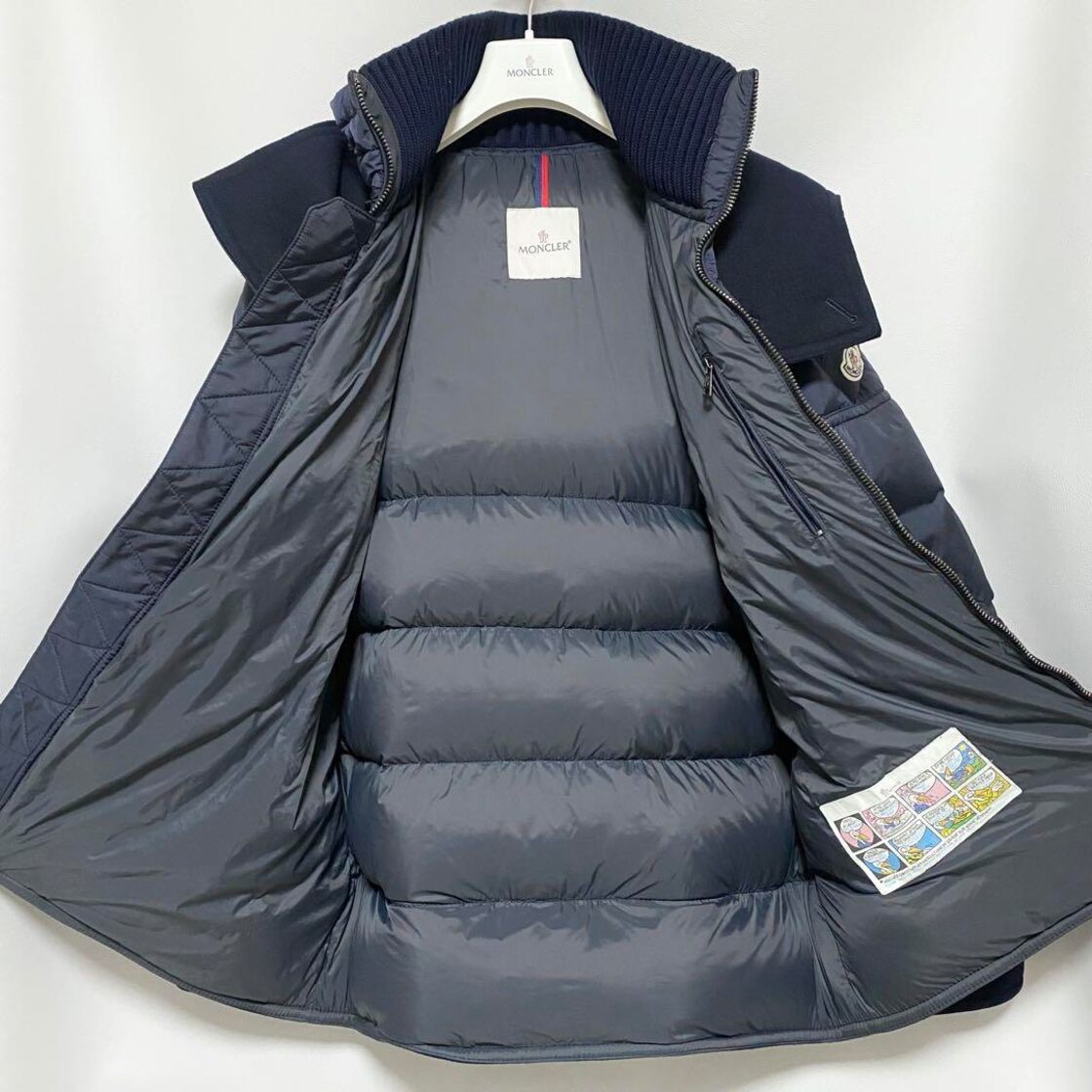 MONCLER / DOMINIQUE サイズ5 ダウンジャケット ネイビー | Pay ID