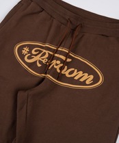 【#Re:room】BIG LOGO PRINT WIDE SWEAT PANTS［REP234］