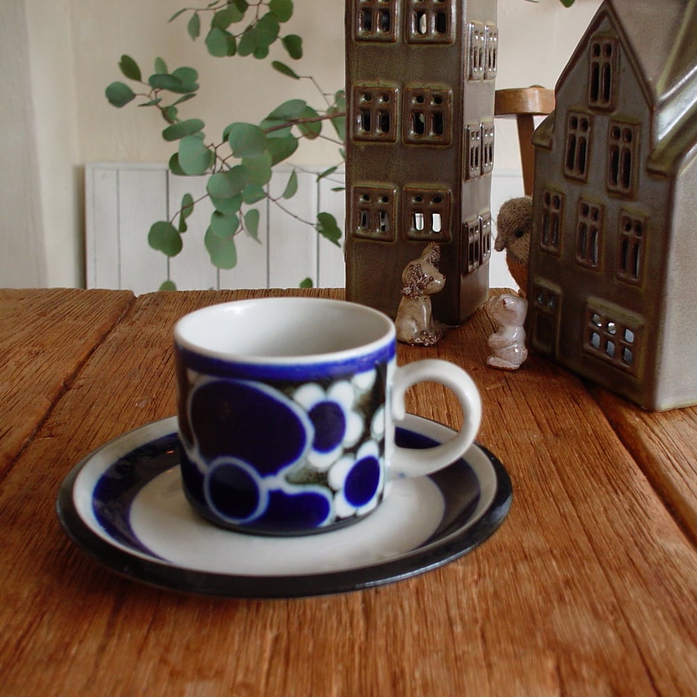 ARABIA Finland /Saara /Anja Winquist /Cup&Saucer | metsa
