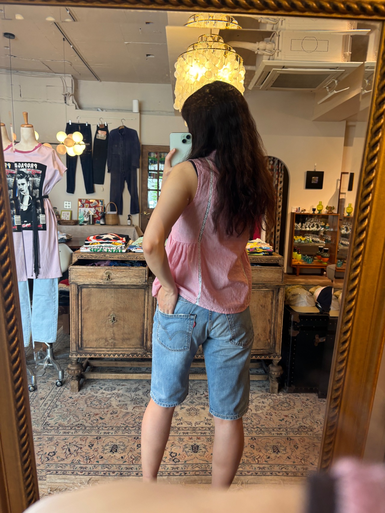 LEVIS 503 デニムショートパンツ