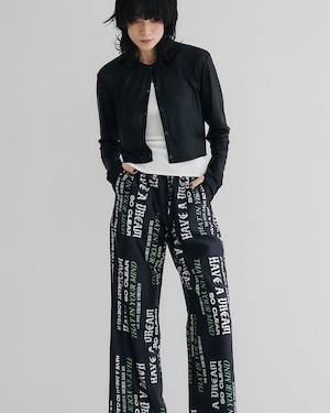 Random Logo Pants