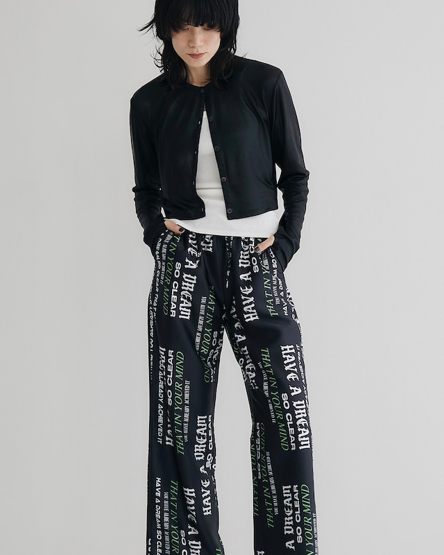 Random Logo Pants