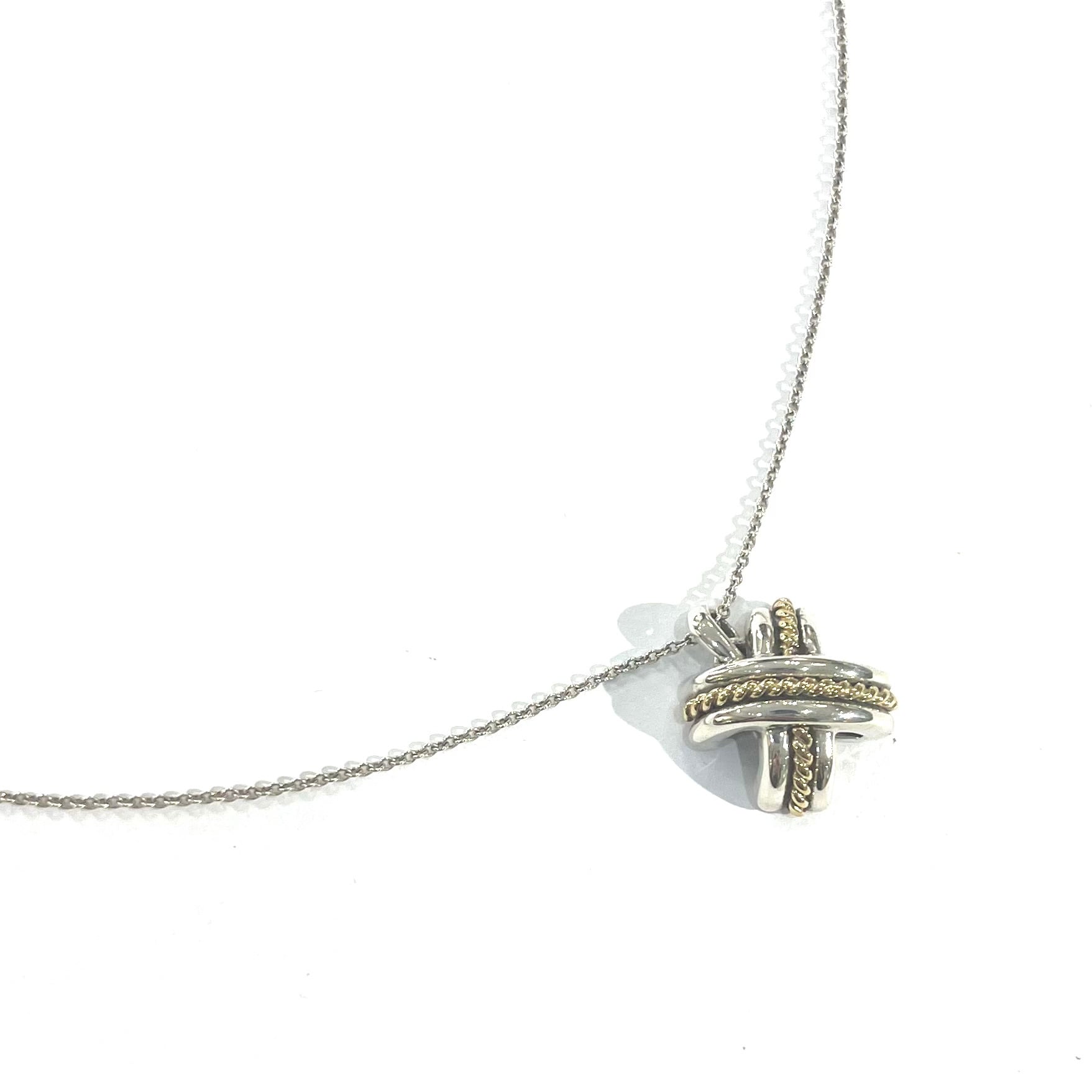 TIFFANY &CO】2495 K18YG ティファニーシグネチャー ネックレス