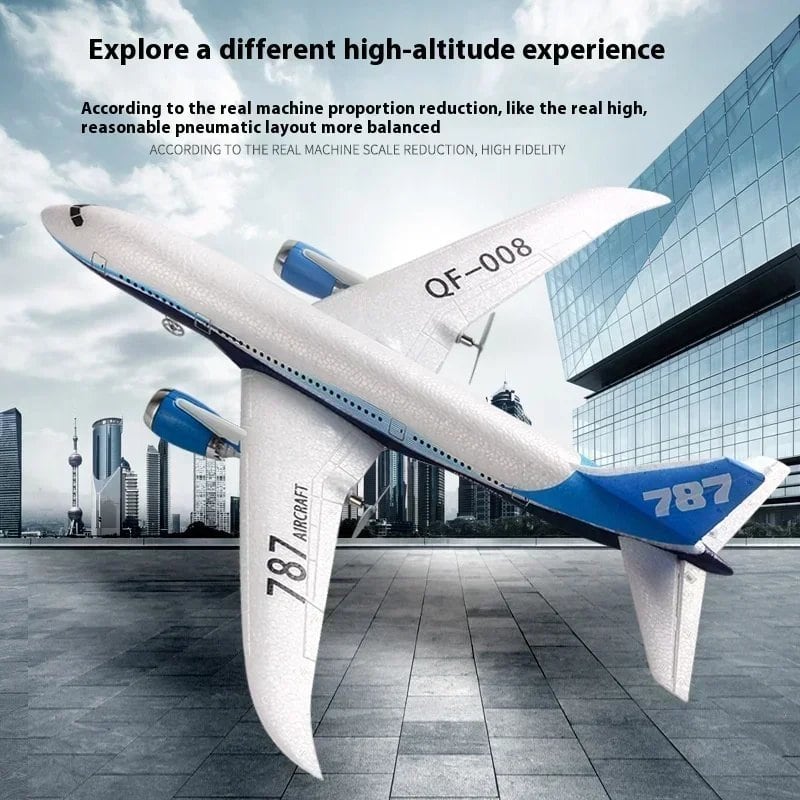 RC ボーイング 787 グラ??イダー Qf008 2.4 グラム電動 RC 飛行機 3