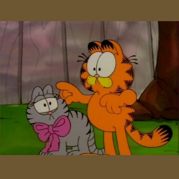 ☆ VINTAGE 1983 ☆【 Garfield ( ガーフィールド ) 】『 Nermal / ナーマル 』ぬいぐるみ プラッシュ plush 1983年製 〚アメリカン雑貨 アメトイ〛