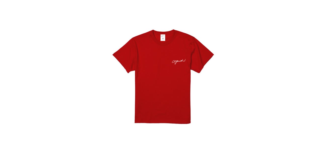 coguchi 1991 back logo T-shirts (RED)