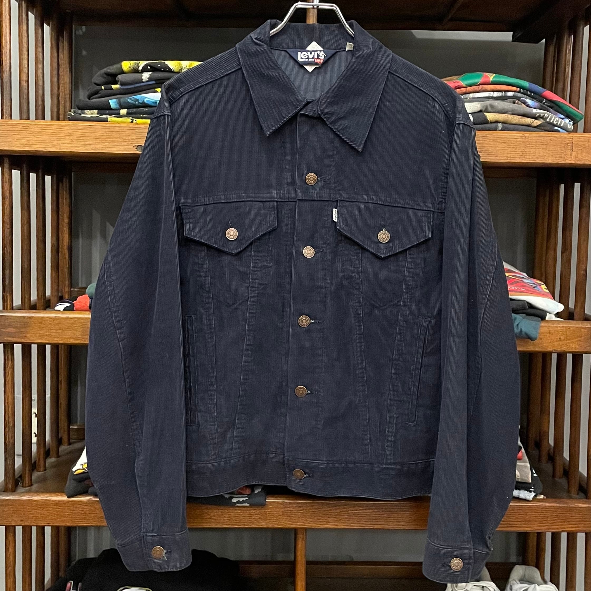 1950's Beau Fort Vintage French Work Black Moleskin Jacket ビュー