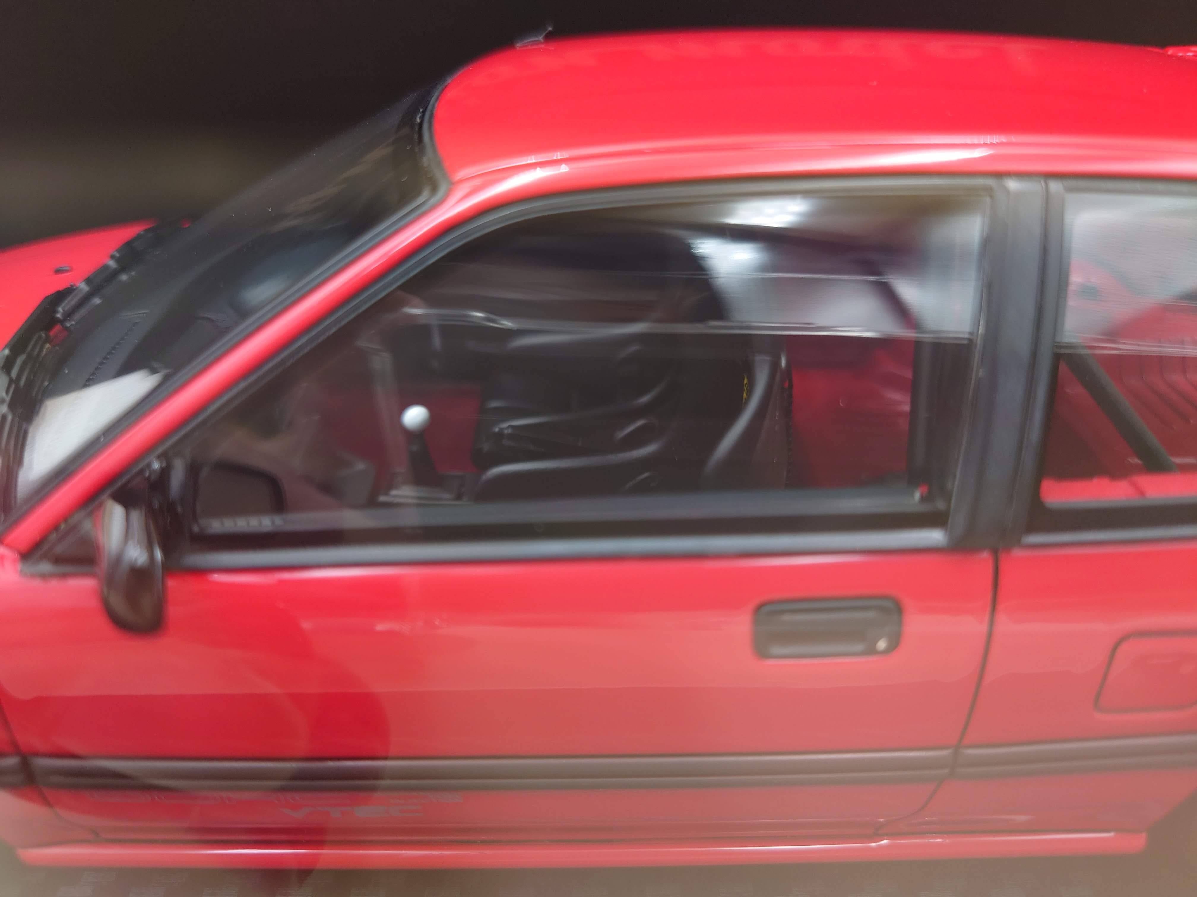 1/18 ホンダ シビック Honda CIVIC (EF9) SiR Red イグニッション