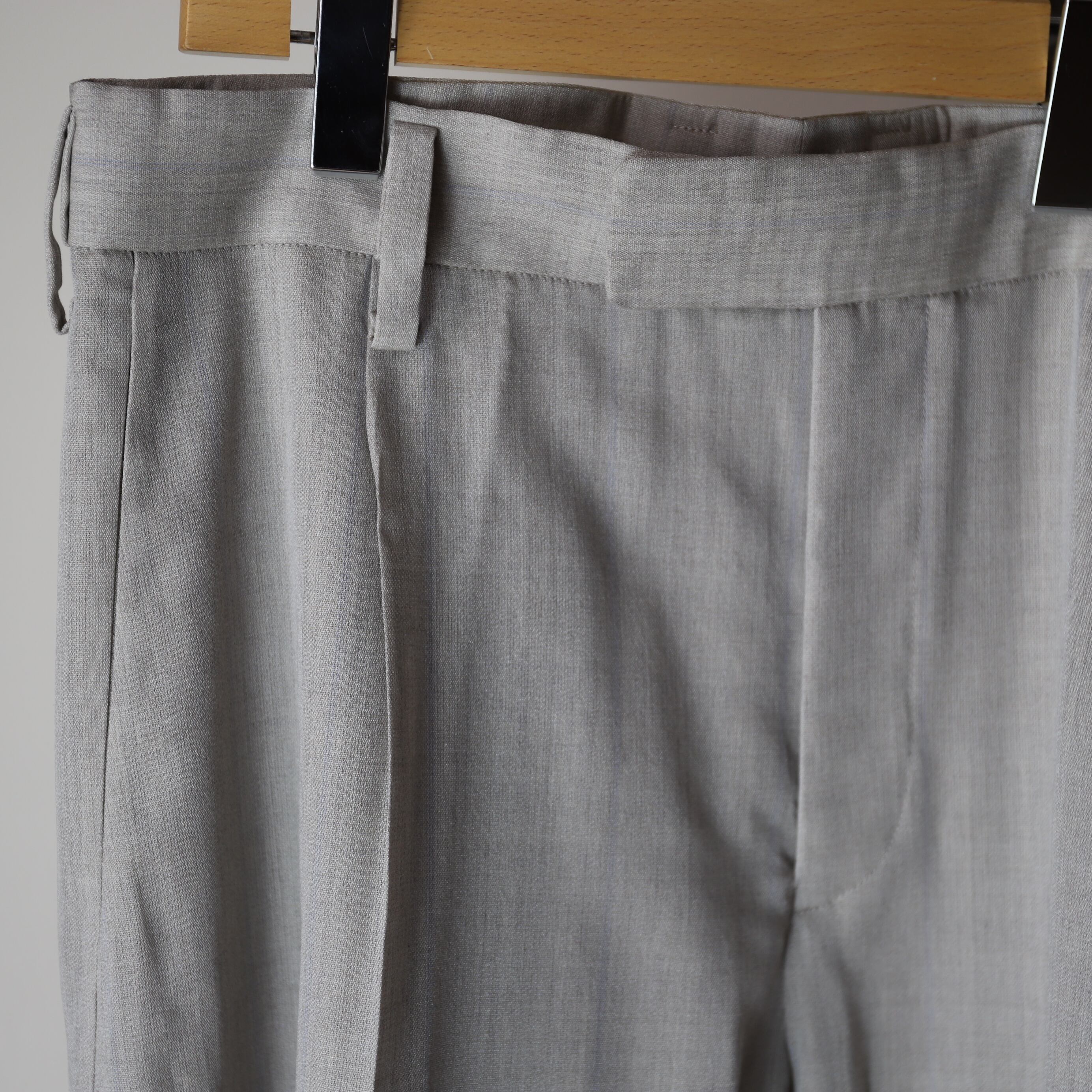 MAATEE&SONS / MUSOU TROUSER / 俺のsummer wool / MIX GREY | TIBETAN