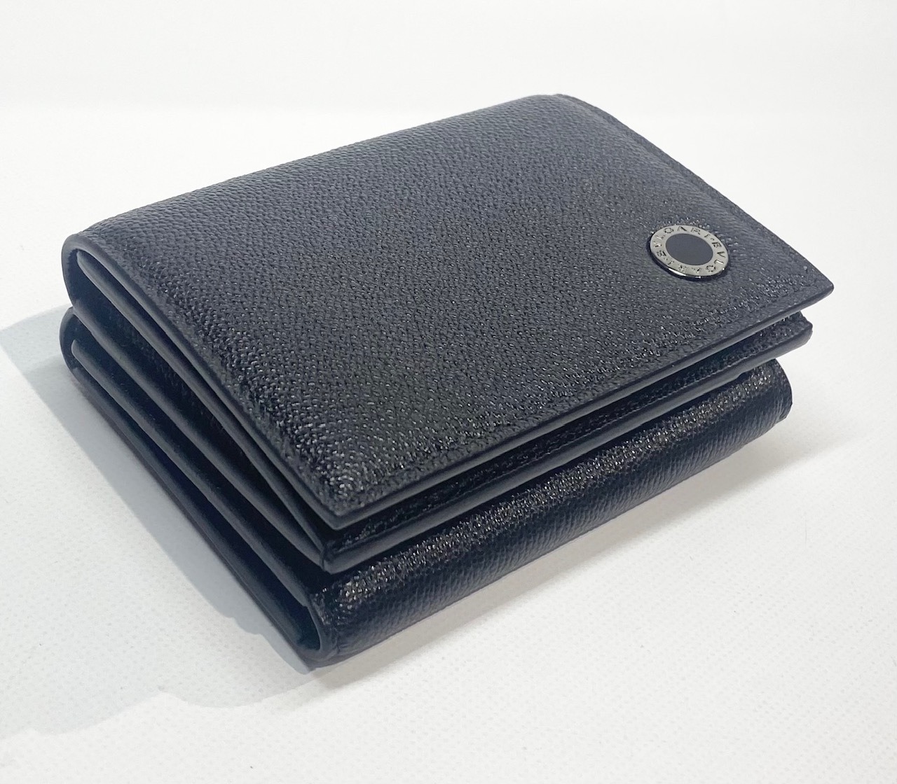 BVLGARI ブルガリ 三つ折り財布 レディース メンズ 291681 CALF/BLK