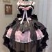 ゆめかわ♡全2カラー　ミッドナイトローズドレス　wanpi197