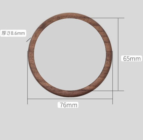 天然木 スカラップフレーム 卓上ミラー 角度調整 360度回転 化粧鏡 ジュエリートレー付き バニティミラー 木製 ナチュラル インテリア