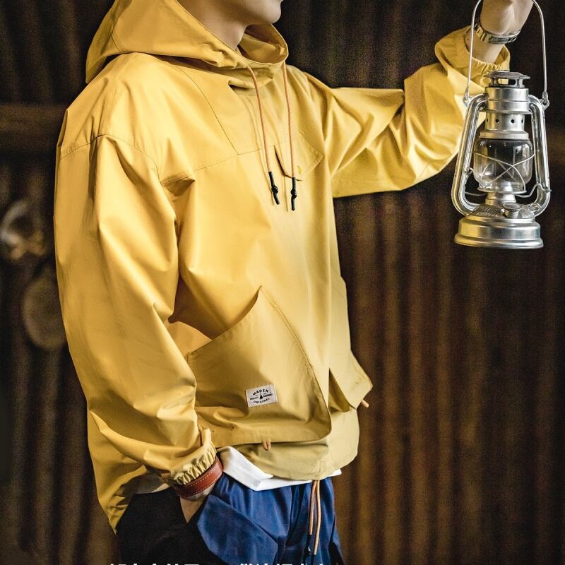 マルチポケットフード付きプルオーバーパーカーA18261