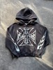 WEST COAST CHOPPERS ZIP HOODIE  (vintage black)