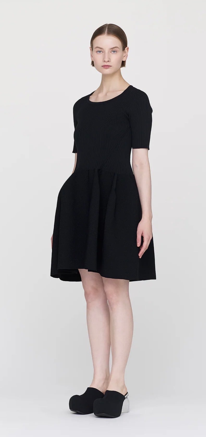 CFCL】POTTERY GLITTERSHORT SLEEVE MINI DRESS | idealclasse
