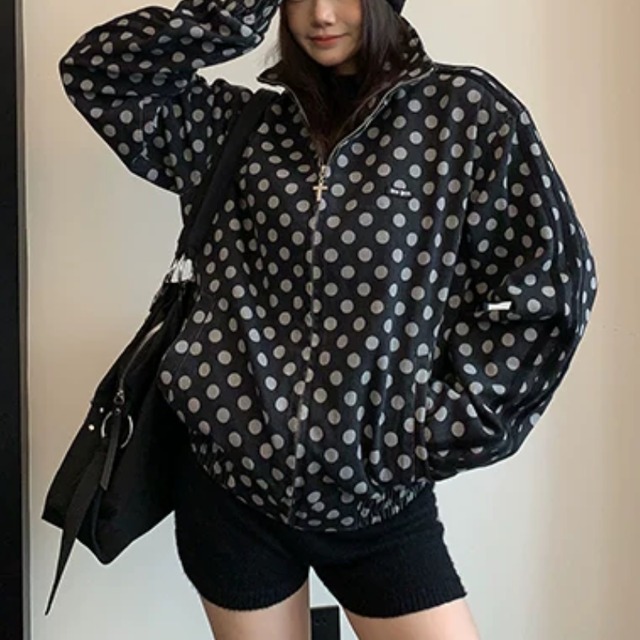 dot denim jacket　ドットデニムジャケット　J2141