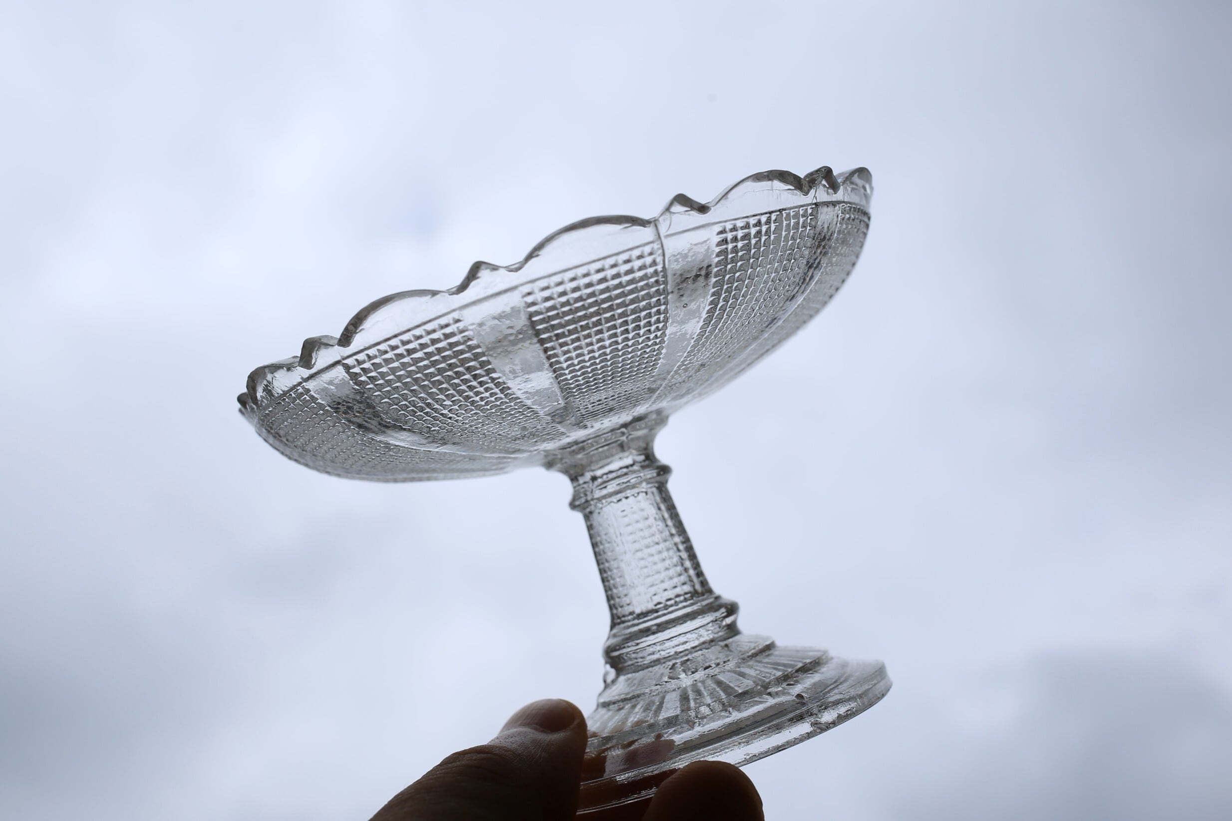 フランス アンティーク 吹きガラス 小さなグラス N-02866 | EMUPARIS