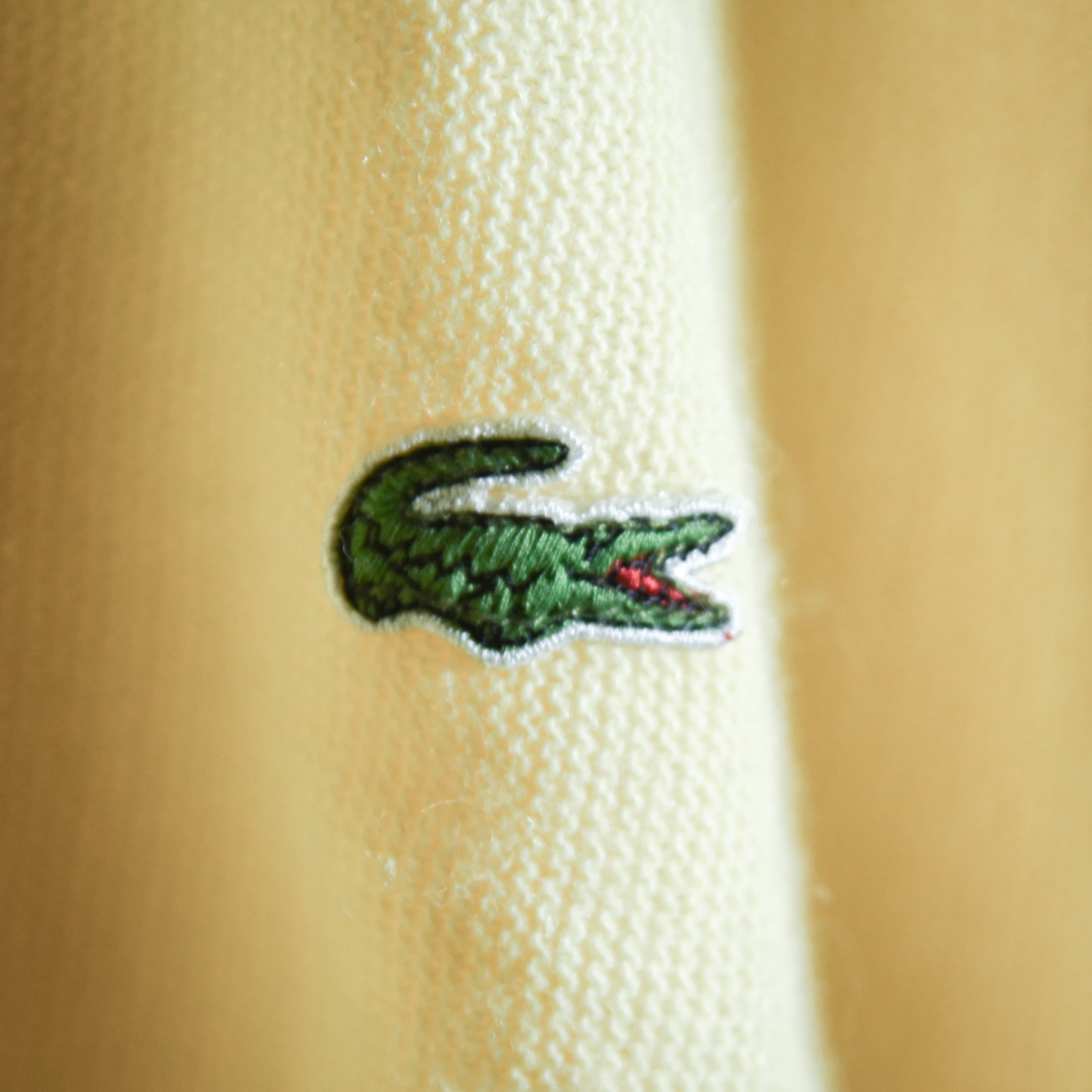 80-90s IZOD LACOSTE V Cardigan Vintage Knit アイゾッド ラコステ