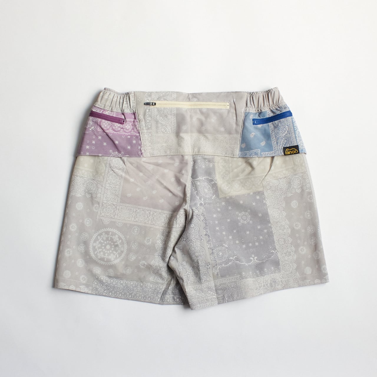 ranor（ラナー）BANDANA CRAZY MIDDLE SHORTS - S-CR バンダナ