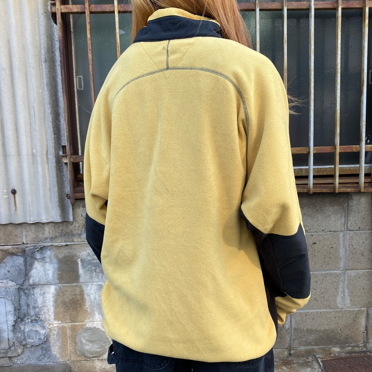 TOMMY HILFIGER トミーヒルフィガー ハーフジップ フリースジャケット 