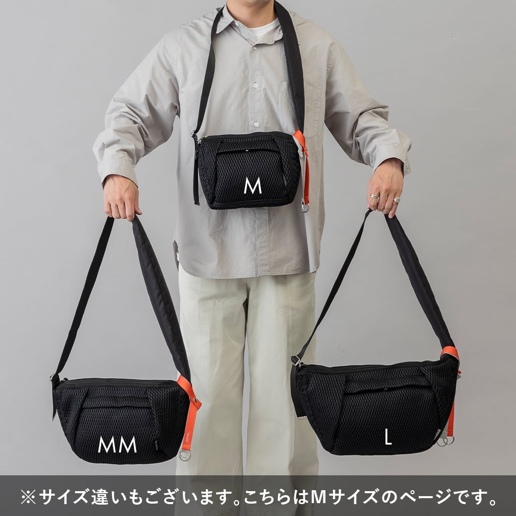 洗濯機で洗える Washable body bag M [edt-129] | EDITA．