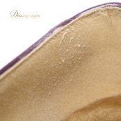 社交ダンス 衣装 スタンダード シューズ パープル系 SUPADANCE 靴 くつ ヒール レディース 無地 シンプル 紫 光沢 上品 イングランド製 ダンス衣装 練習 レッスン イベント ステージ かわいい 落ち着いた色 華やか パーティー