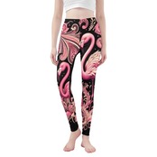 Women's Soft Legging Yoga Pants Paisley 4645