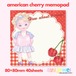 メモパッド 40.american cherry
