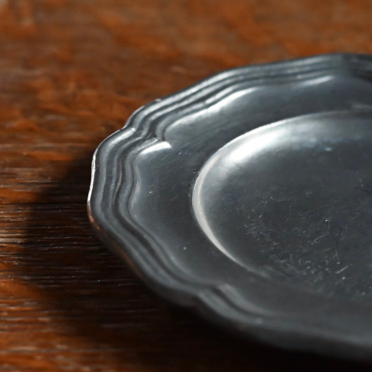 Pewter Plate / ピューター プレート【E】〈 お皿・エタン・収納・店舗