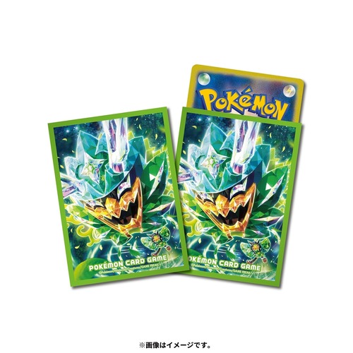 【新品未開封】ポケモンカードゲーム デッキシールド プレミアム・グロス テラスタルオーガポン みどりのめん