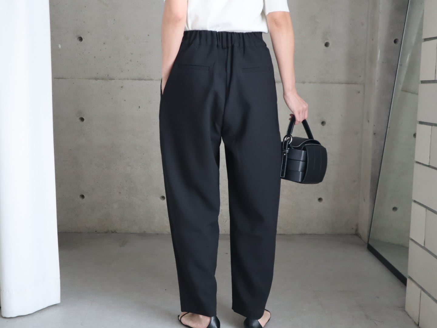 carrot pants (black) | e L L a