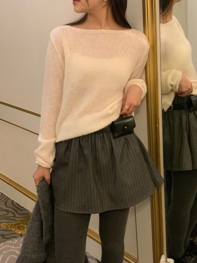 (予約)All over / Royal Skirt / 2color