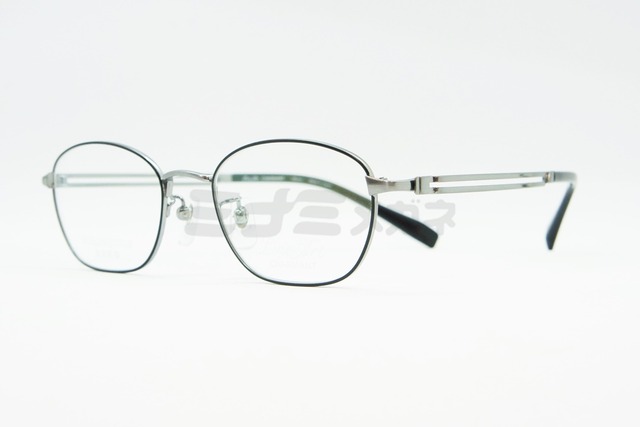 Line Art メガネ CHARMANT XL1827 BK brio ウェリントン シャルマン ブリオ ラインアート 鯖江 日本製 正規品-2枚目