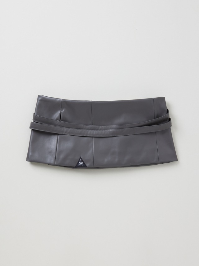 腎臓を抱きしめる腹巻「キドニーウォーマー」／グレー