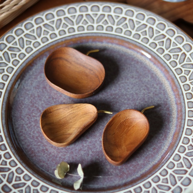 Co-Labo チーク 果実のトレイ（SS）