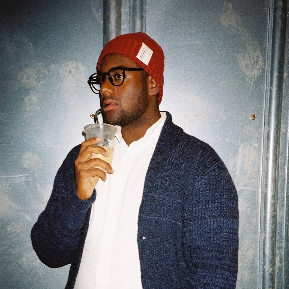 完売御礼_ニットキャップ（オレンジ） | toiro knitwear