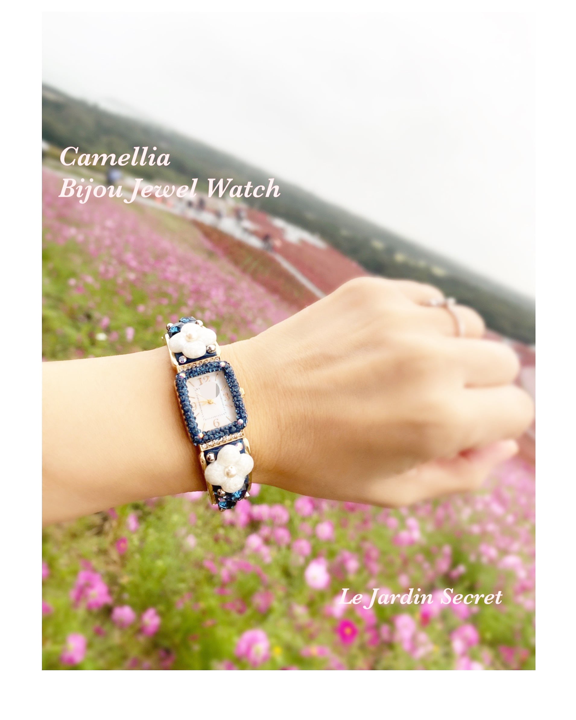 CAMELLIA カメリア ピンク パール 真珠 腕時計エレナジュエリー一覧