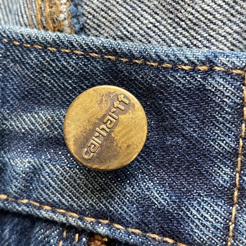 メキシコ製 デニム ダブルニー Carhartt 36×32 詳細写真10