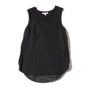 DEREK LAM 10 CROSBY    back lace  pullover