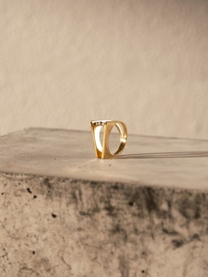 gold book ring(CAAC-R019)