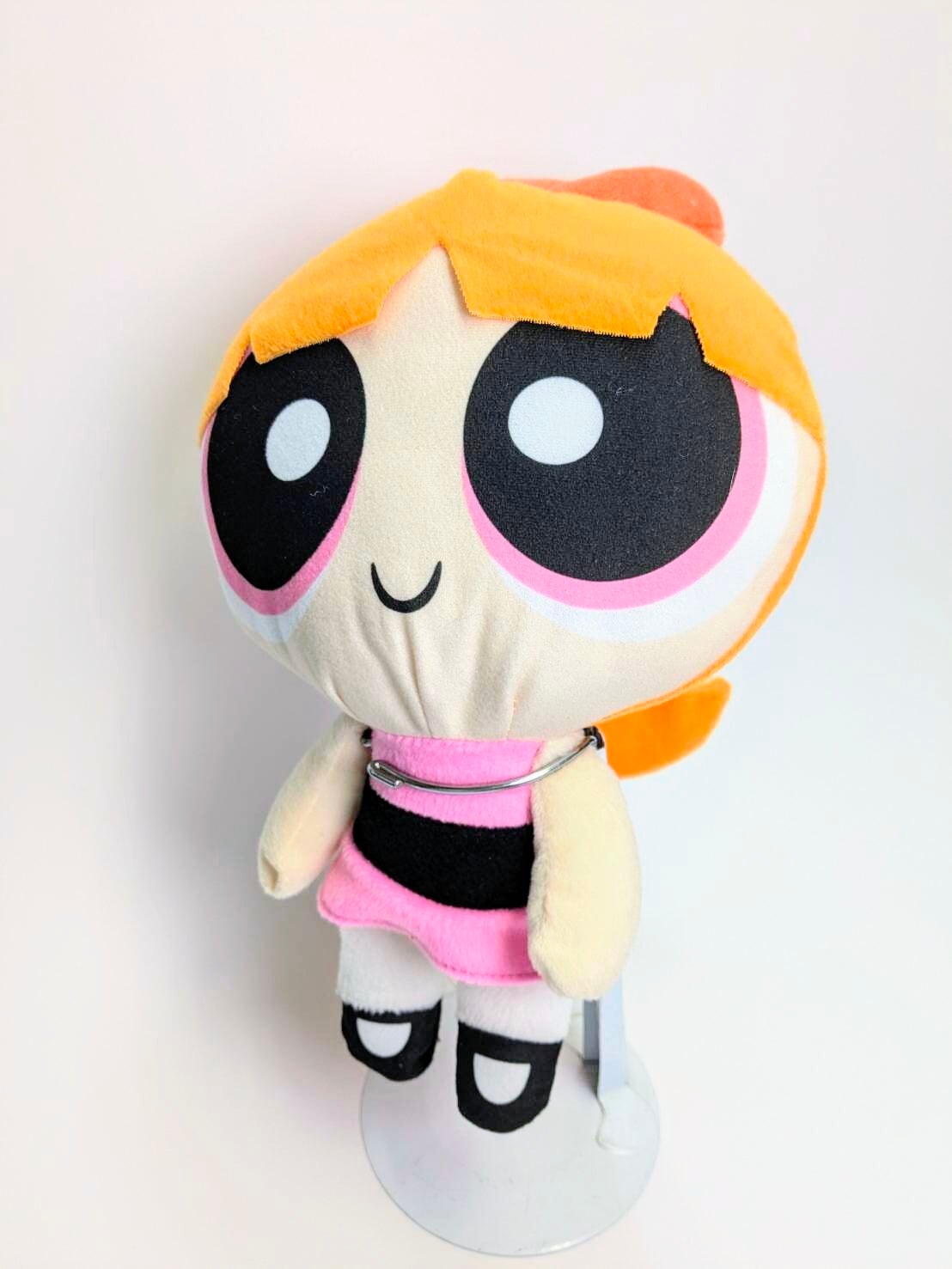 ☆ VINTAGE ☆【The Powerpuff Girls（パワーパフガールズ）】ブロッサム・ピンク  ぬいぐるみ / プラッシュ Plush 〚アメリカン雑貨 アメトイ〛