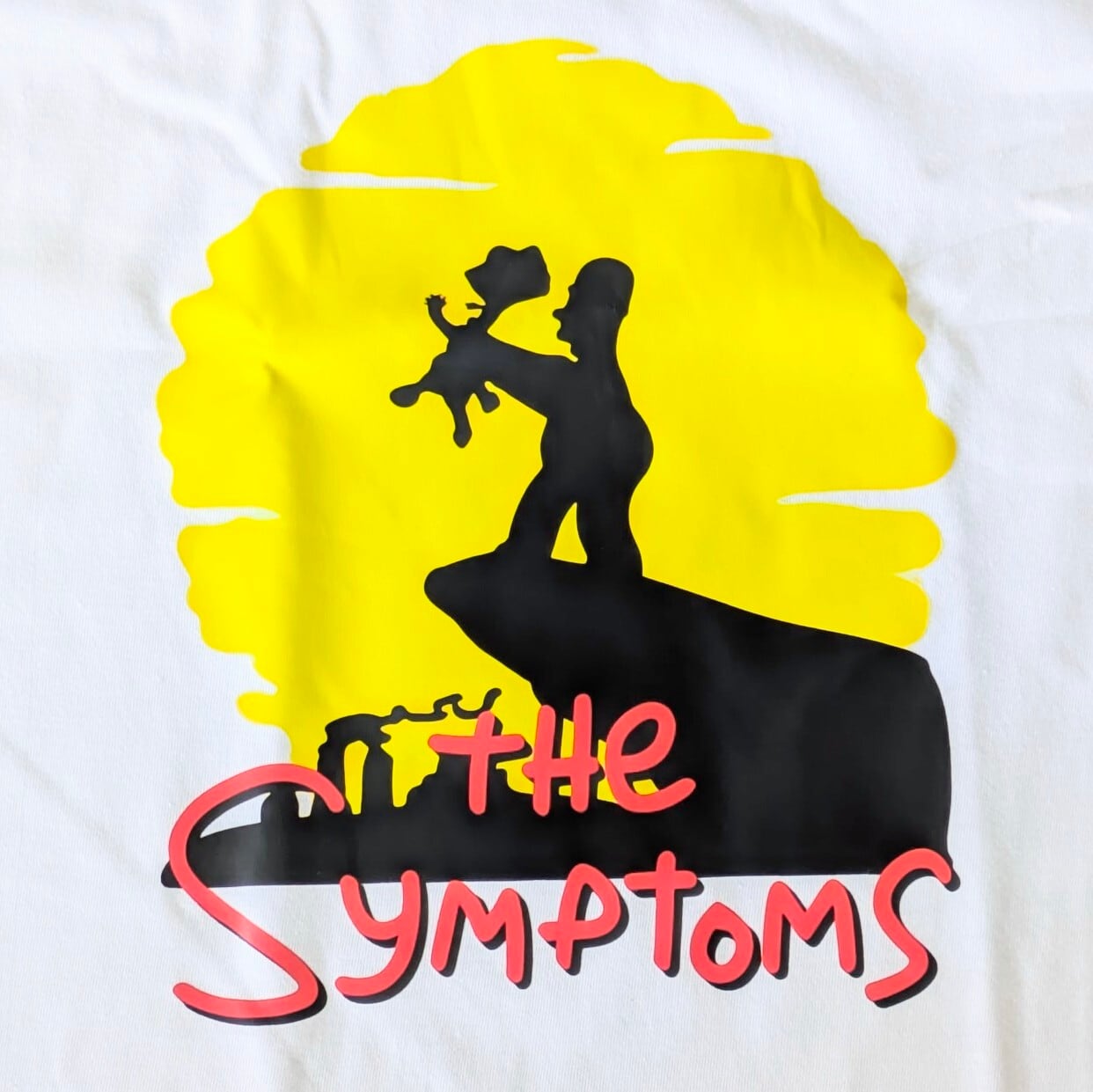 【 The Simpsons（ ザ・シンプソンズ ) 】『 Symptoms 』ホーマー&バート / Tシャツ〚アメリカン雑貨 アメトイ〛