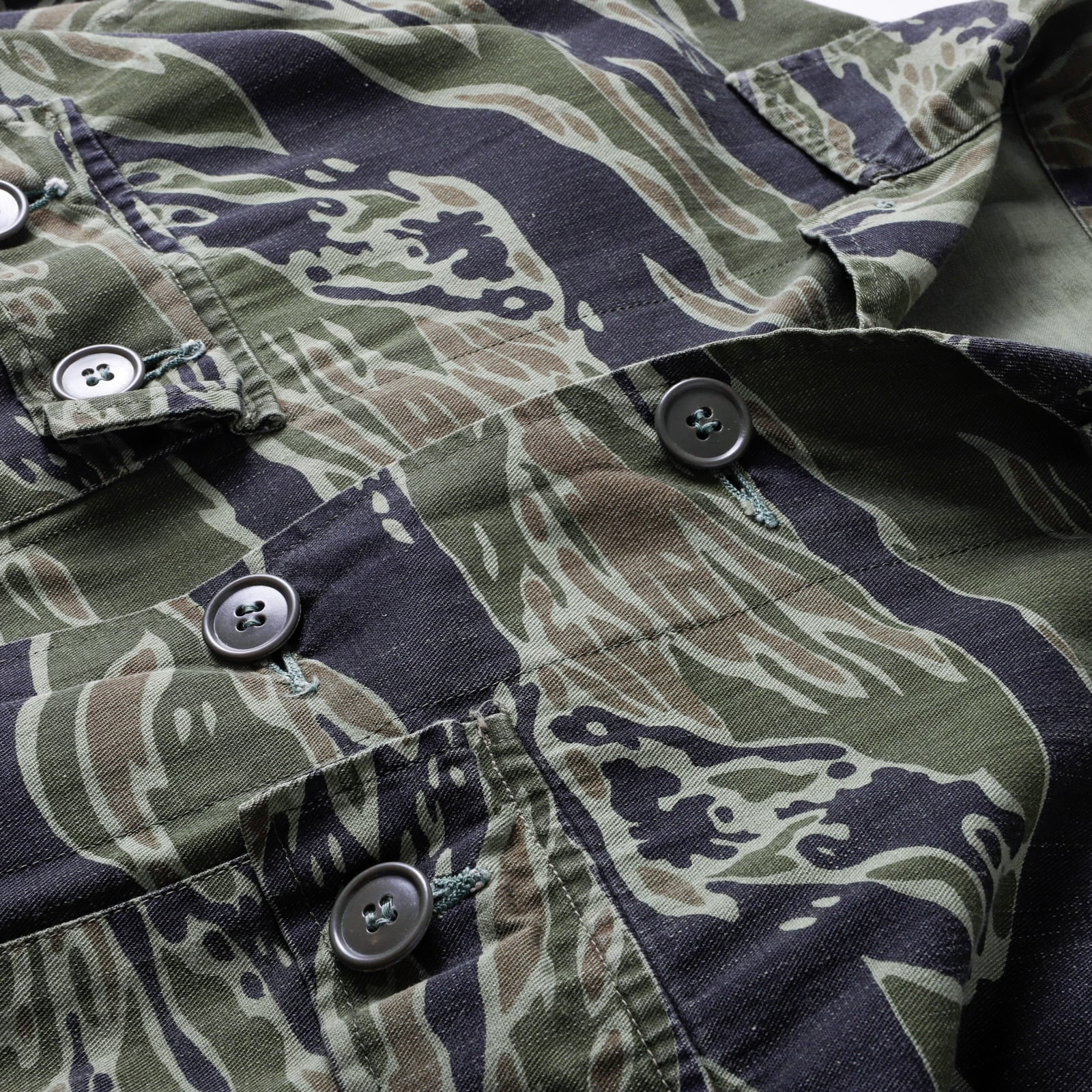 極美品】60s U.S.ARMY Tiger stripe jacket special vintage militaly